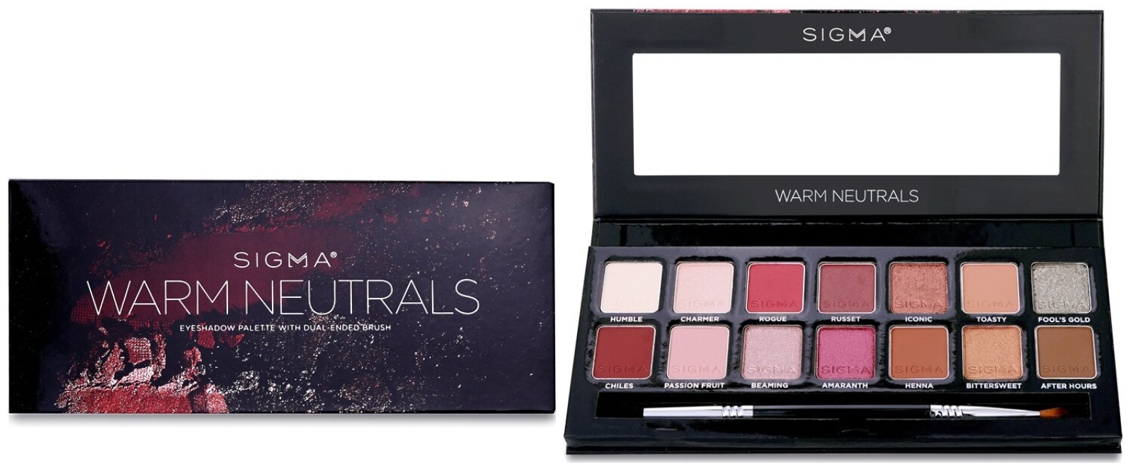 Sigma Beauty Warm Neutrals Eyeshadow Palette - 19.04g/0.67oz