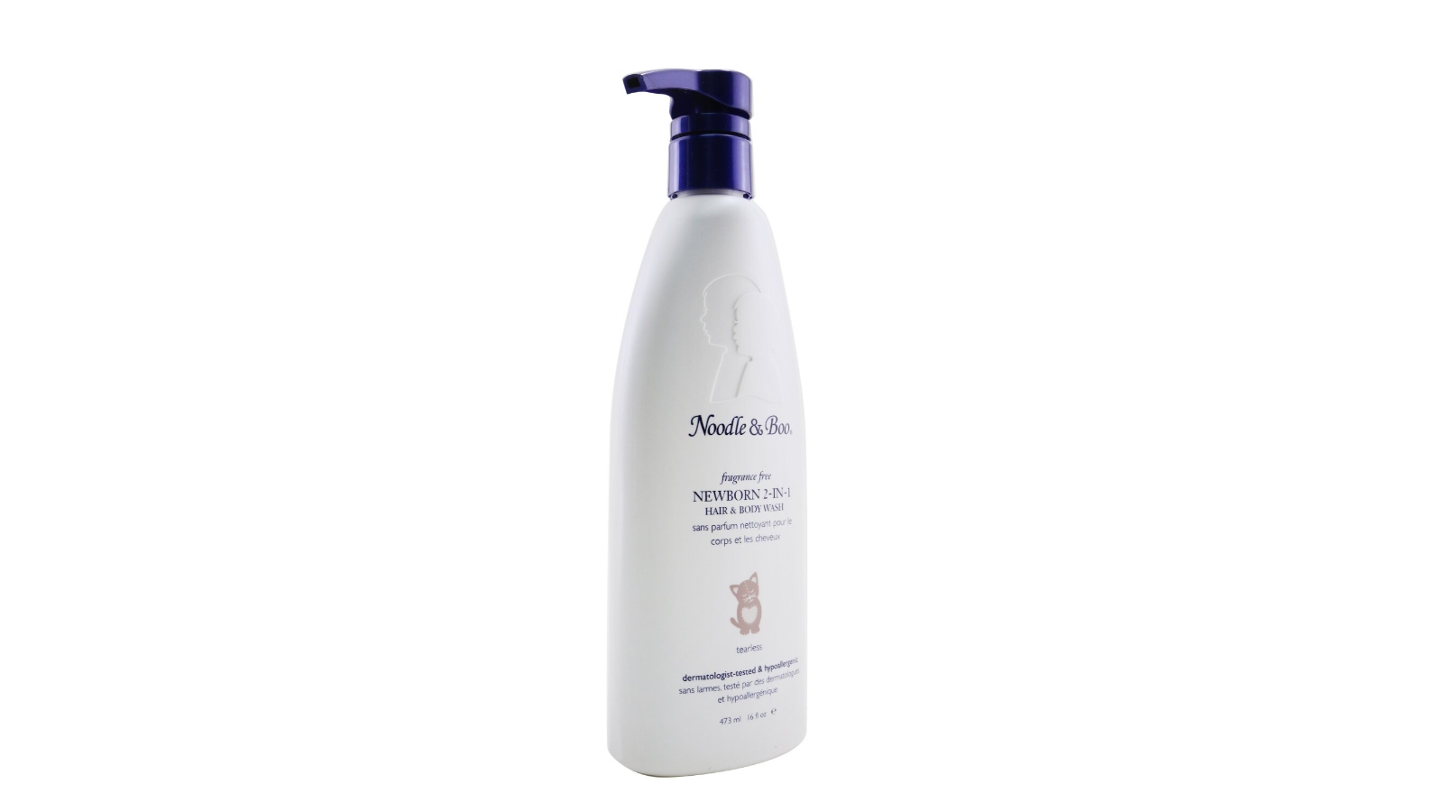 Noodle Boo Newborn 2-in-1 Hair Body Wash Fragrance Free