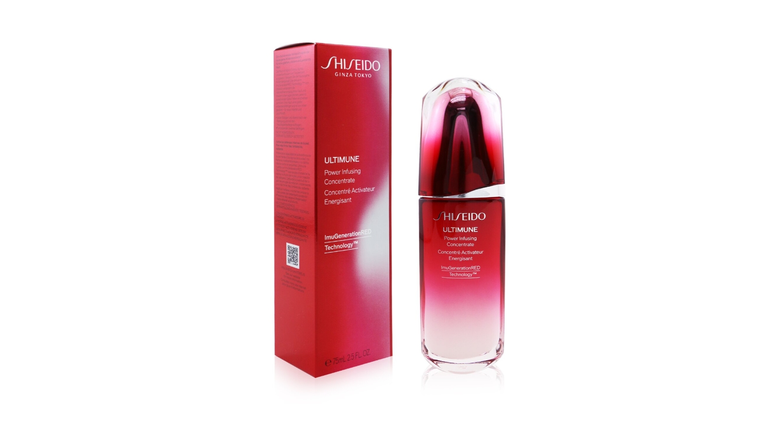 Shiseido Ultimune Power Infusing Concentrate (ImuGenerationRED Technology)  - 75ml/2.5oz