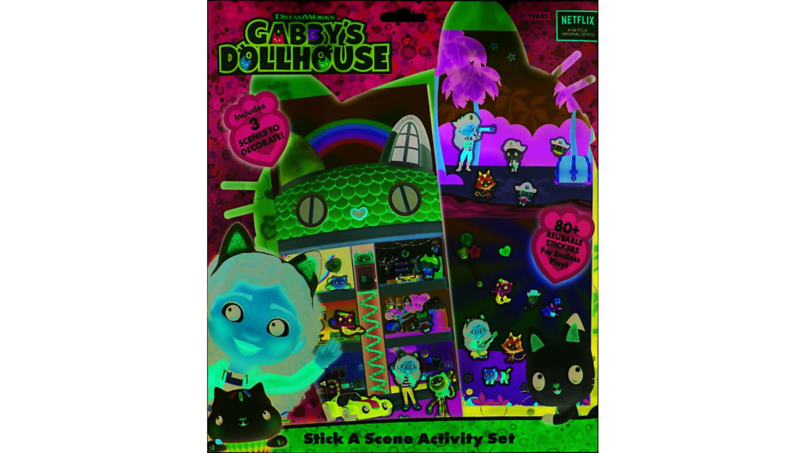 Gabby Dollhouse Stick A Scene