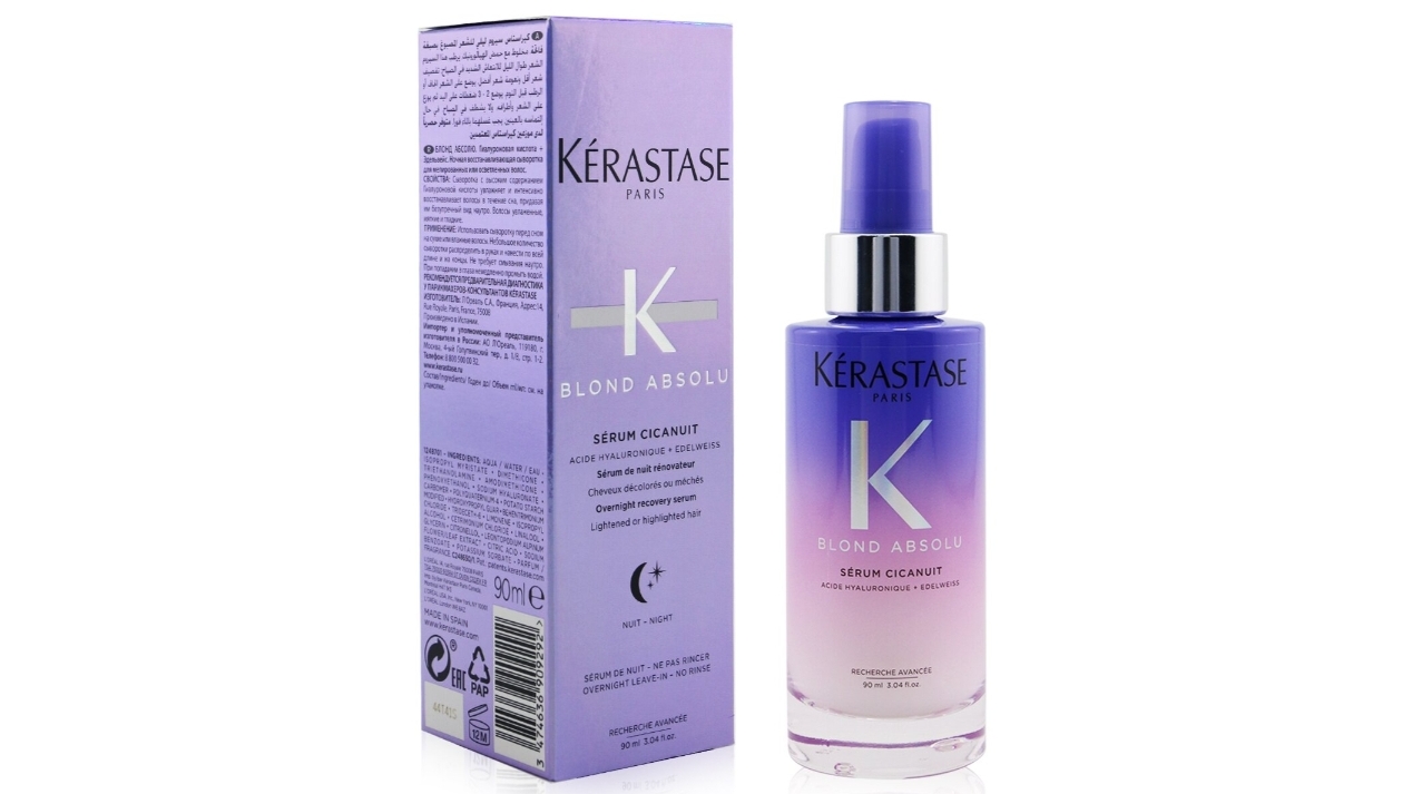 Kerastase Blond Absolu Serum Cicanuit Overnight Recovery Serum - 90ml/1.04oz