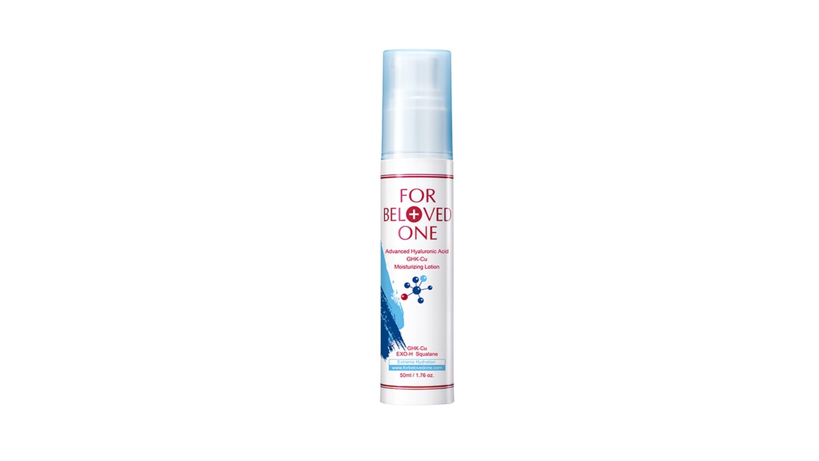 For Beloved One Advanced Hyaluronic Acid - Ghk-Cu Moisturizing Lotion -  50ml/1.76oz