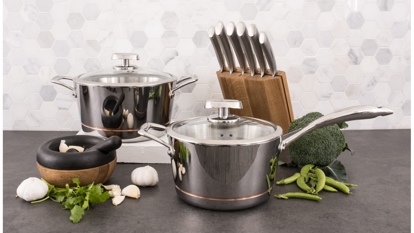 Scanpan 16cm Axis Saucepan Harvey Norman