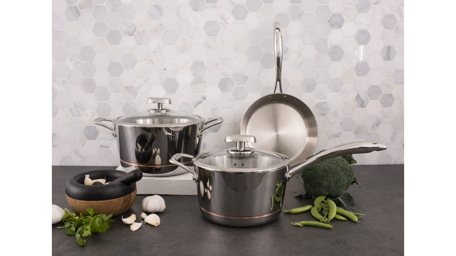 Scanpan 16cm Axis Saucepan Harvey Norman