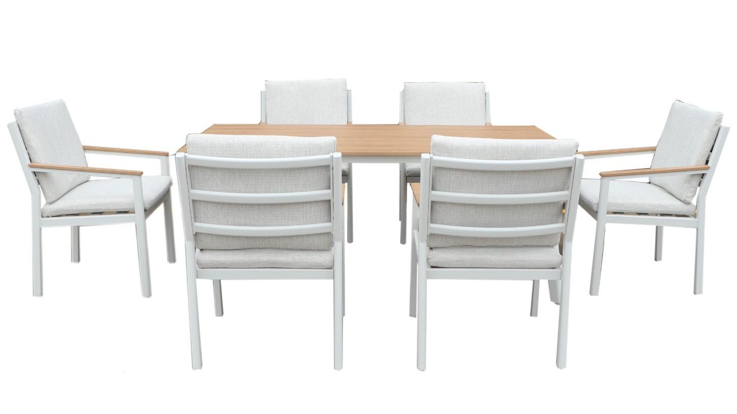 Tali 7-Piece Outdoor Rectangular Dining Setting