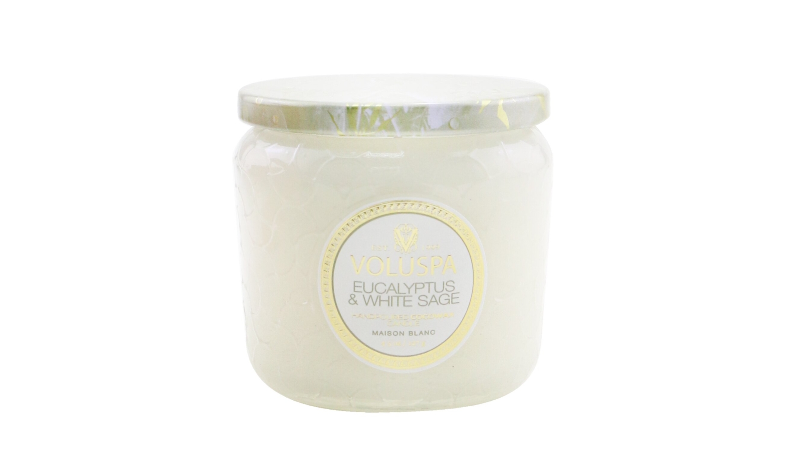 Voluspa Petite Jar Candle - Eucalyptus & White Sage -128g/4.5oz