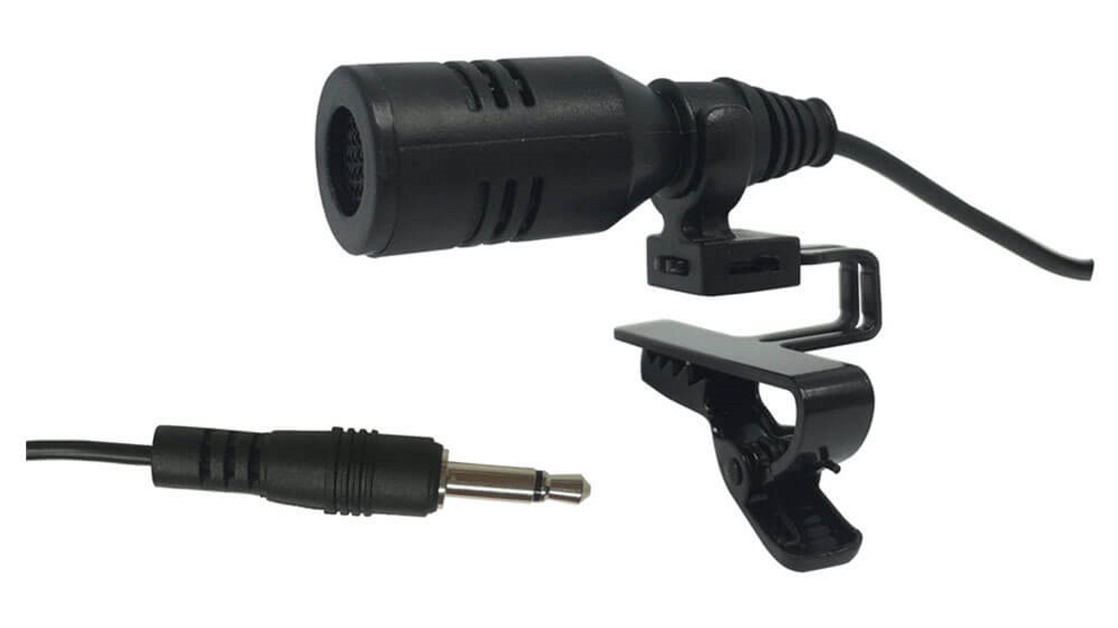 Tie Clasp 200cm Wired Mono Microphone with 3.5mm Plug