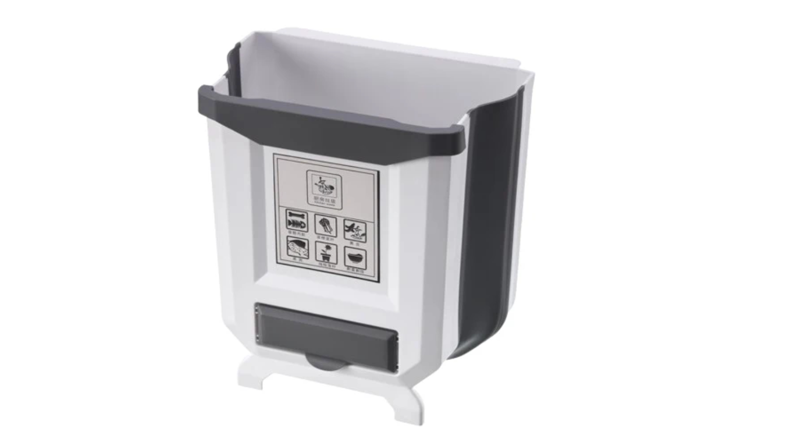 NNEOBA Foldable kitchen Trash Bin
