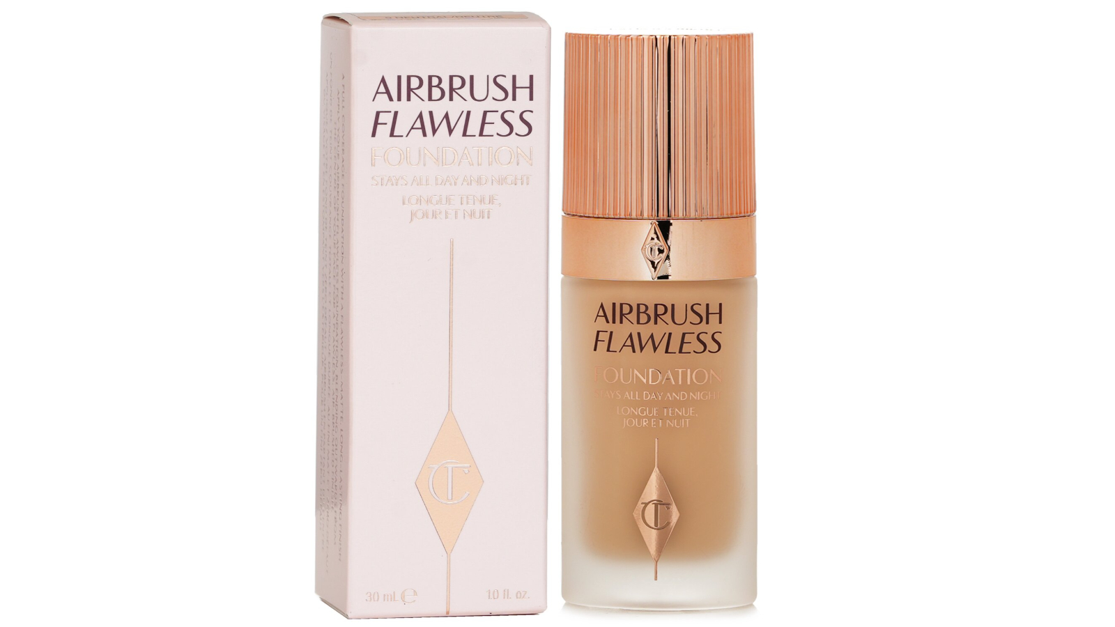 Charlotte Tilbury No. 5 Neutral Airbrush Flawless Foundation - 30ml/1oz