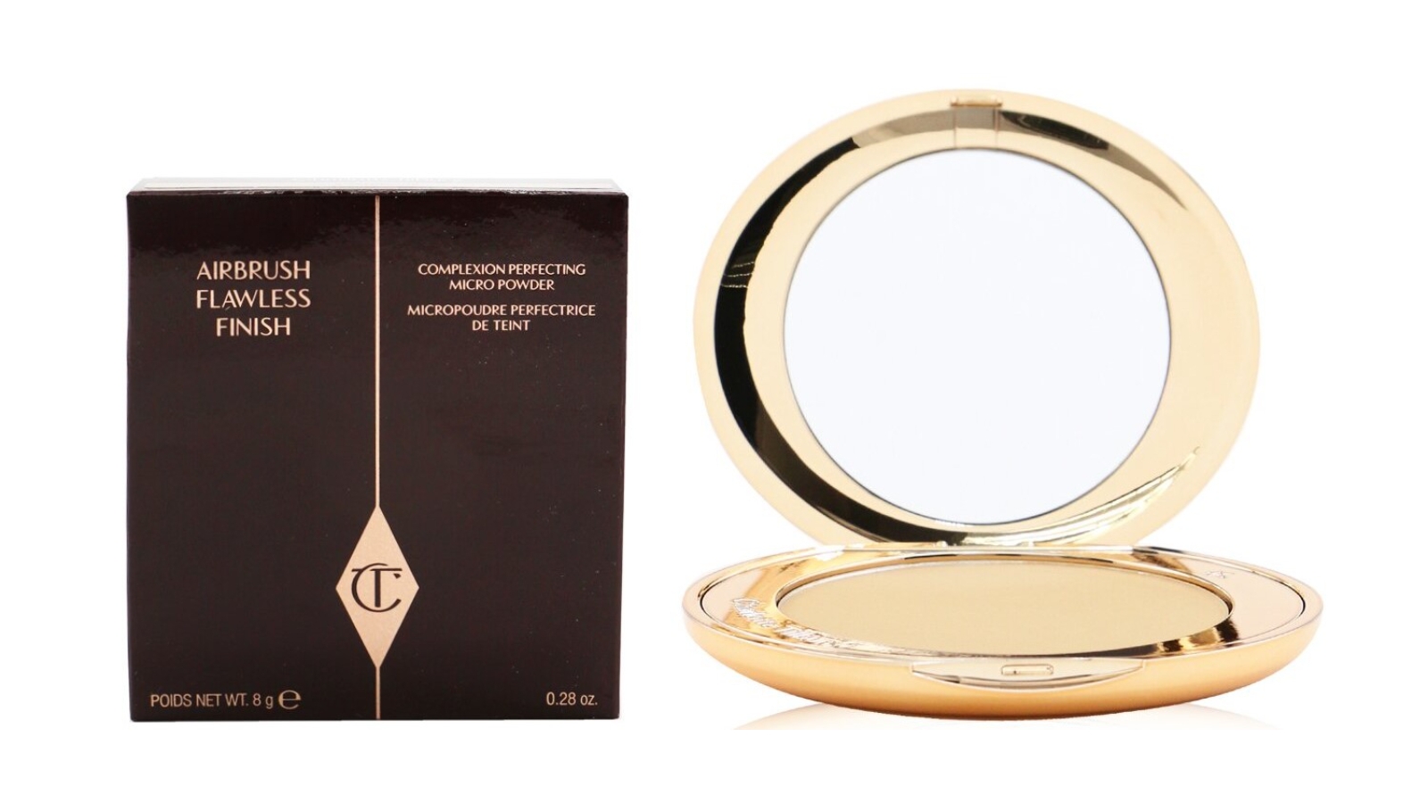 Charlotte Tilbury Airbrush Flawless Finish Powder - 03 Tan - 8g/0.28oz