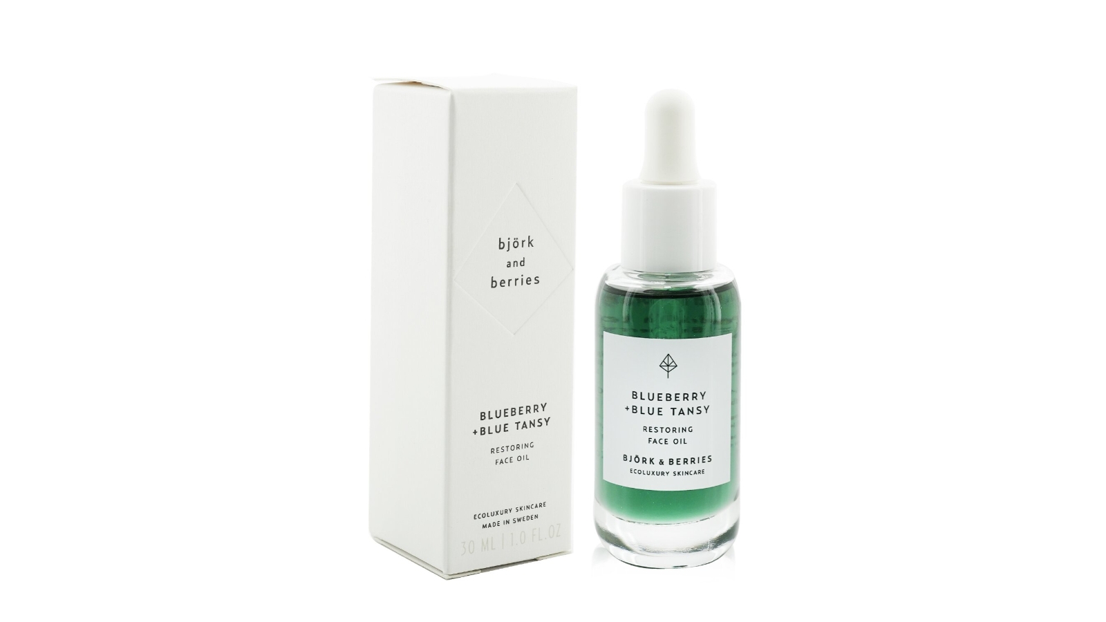 Bjork & Berries Blueberry+ Blue Tansy Restoring Face Oil -30ml/1oz