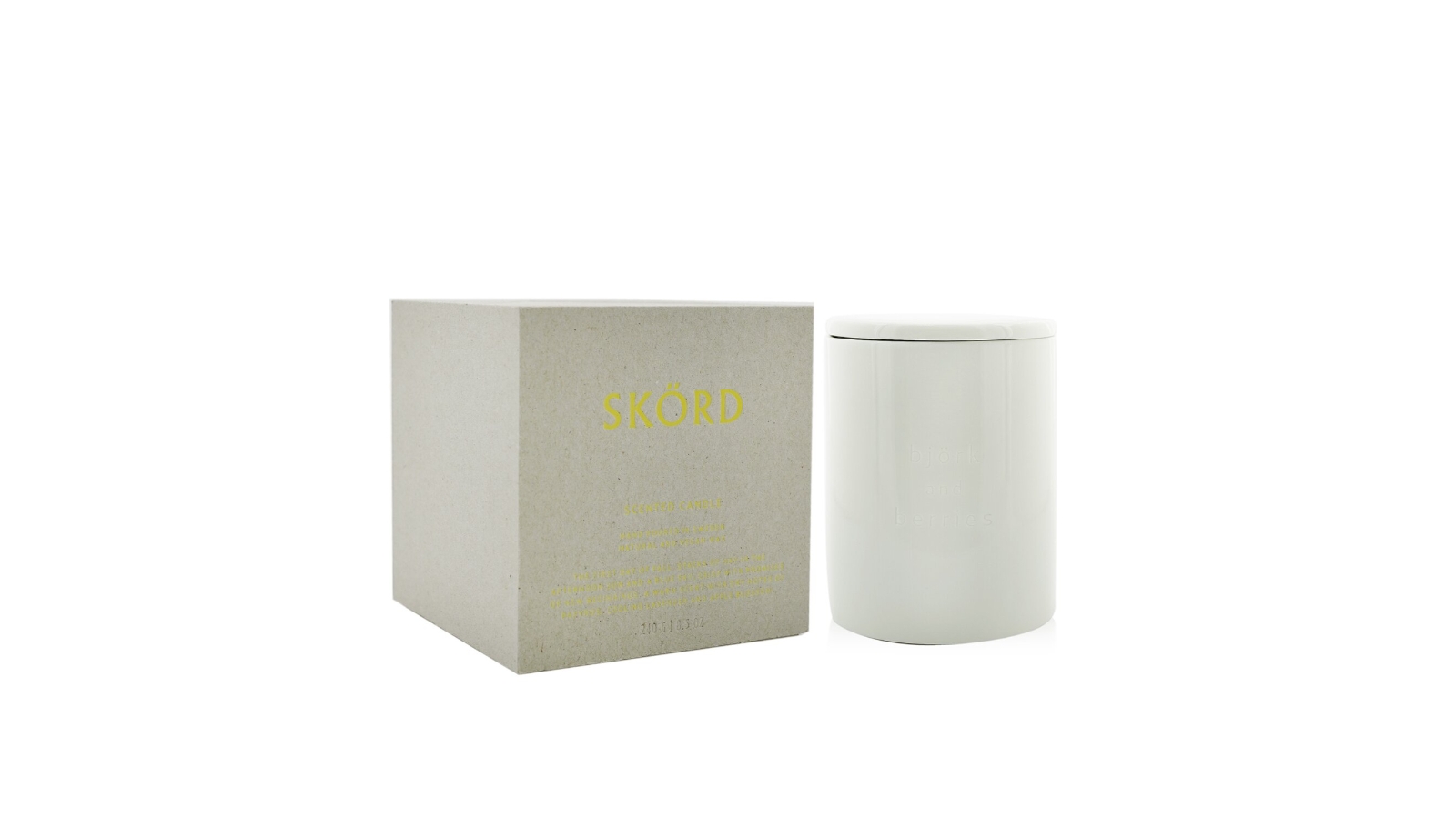 Bjork & Berries Scented Candle - Skord -240g/8.5oz