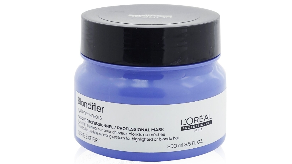 L'Oreal Professionnel Serie Expert - Blondifier Acai Polyphenols Resurfacing and Illuminating System Mask -250ml/8.5oz