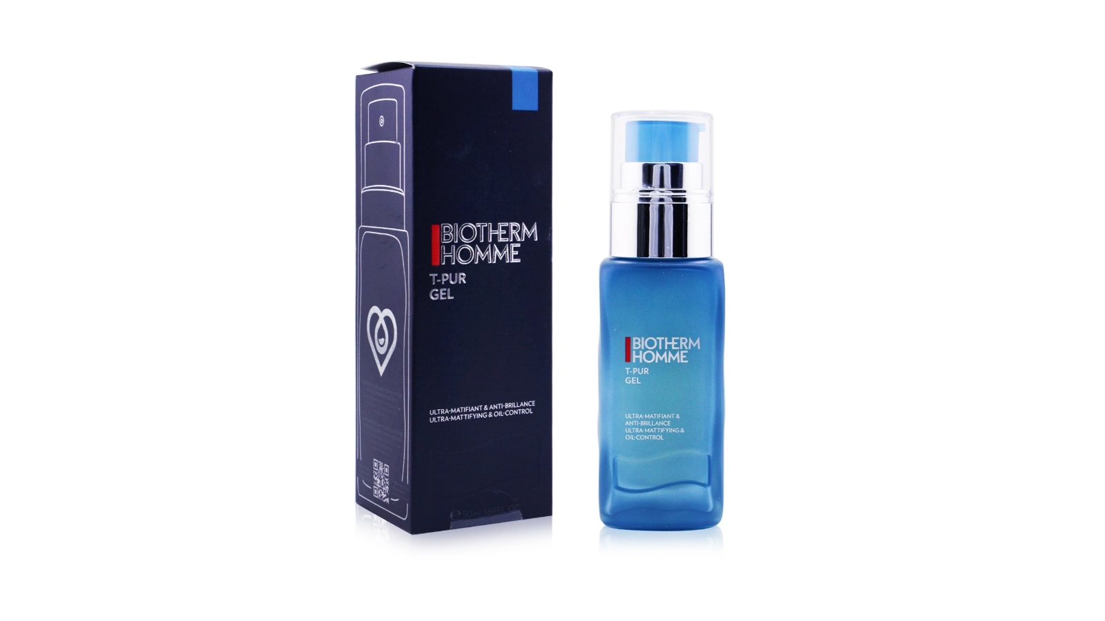 BIOTHERM HOMME T-PUR POWER OF 3 トライアルセット Biotherm Homme T-Pur Gel Ultra-Mattifying & Oil-Control -50ml/1.69