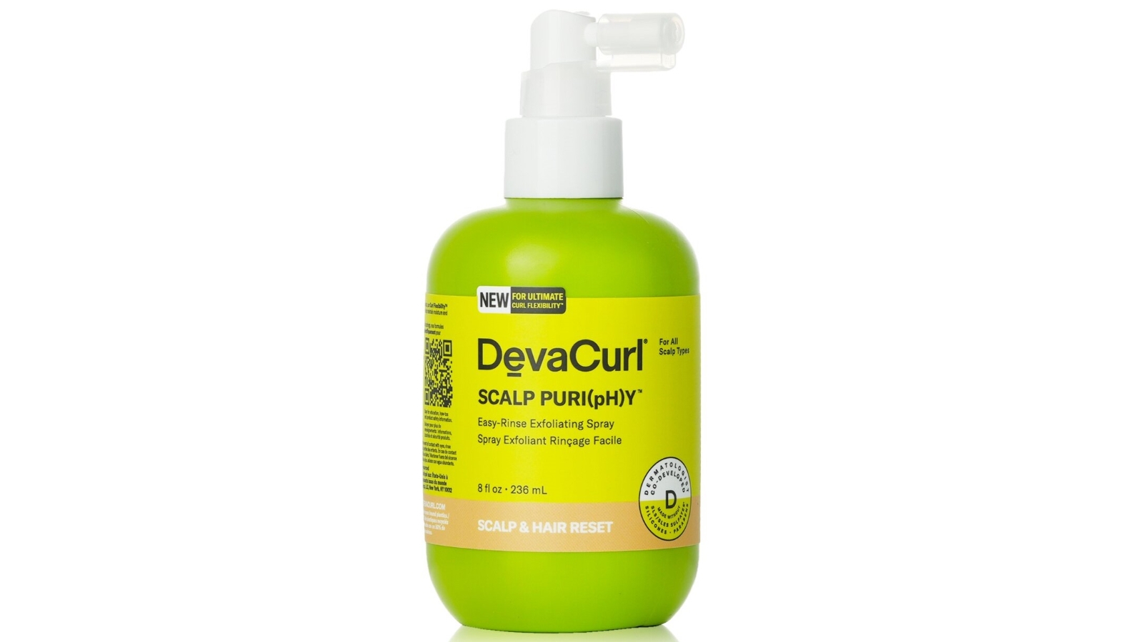 DevaCurl Scalp Puri(Ph)Y Easy-Rinse Exfoliating Spray - 236ml/8oz