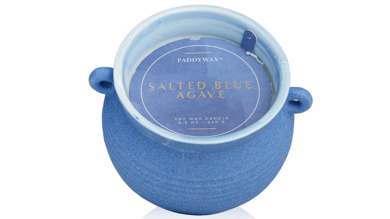Paddywax Santorini Candle - Salted Blue Agave - 240g/8.5oz