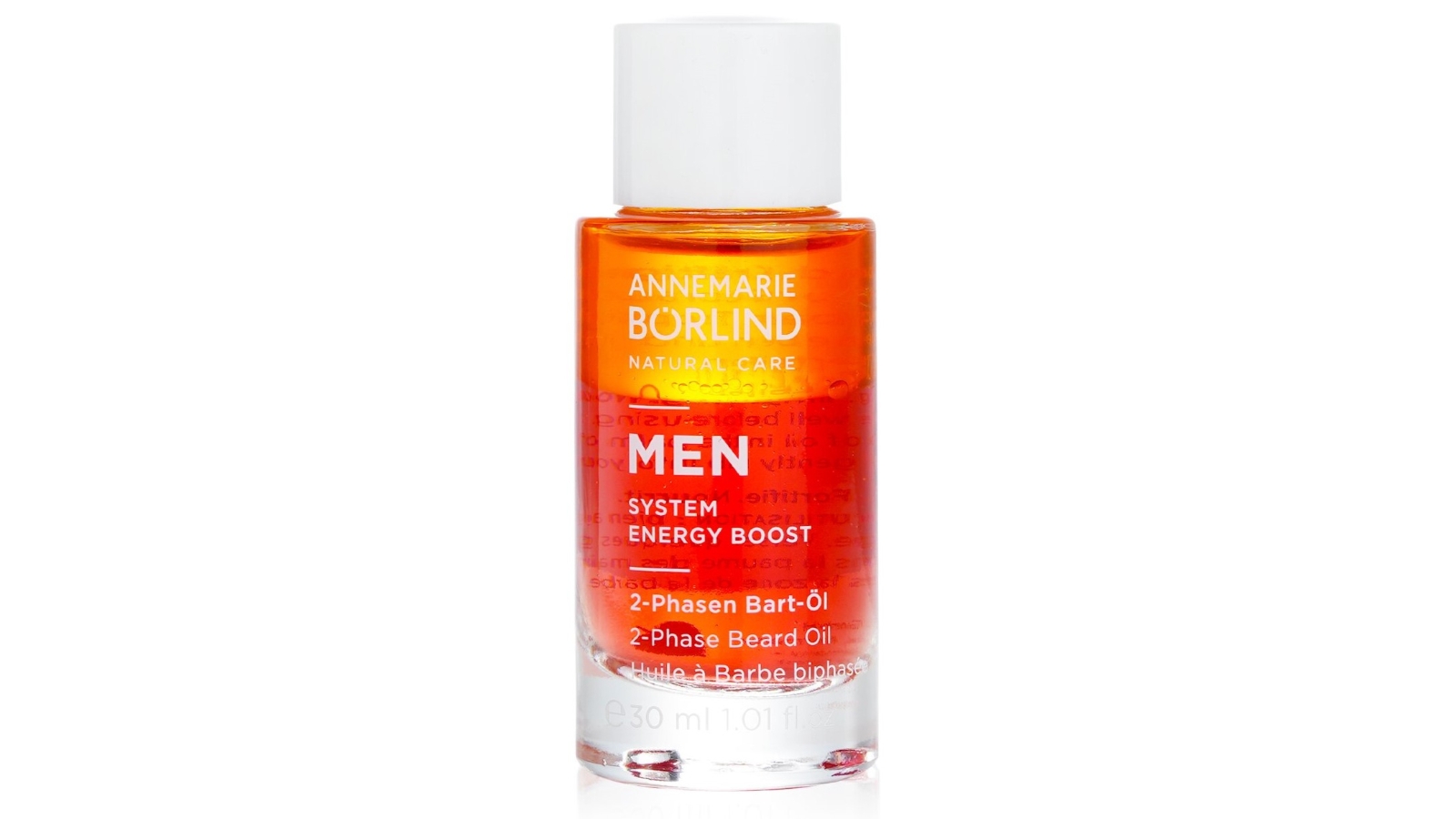 Annemarie Borlind Men System Energy Boost 2-Phase Beard Oil - 30ml/1.01oz