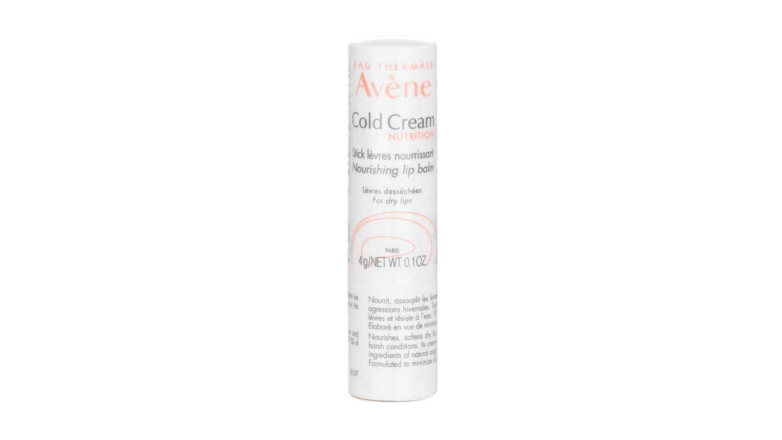 Avene Cold Cream Nourishing Lip Balm - 4g/0.1oz