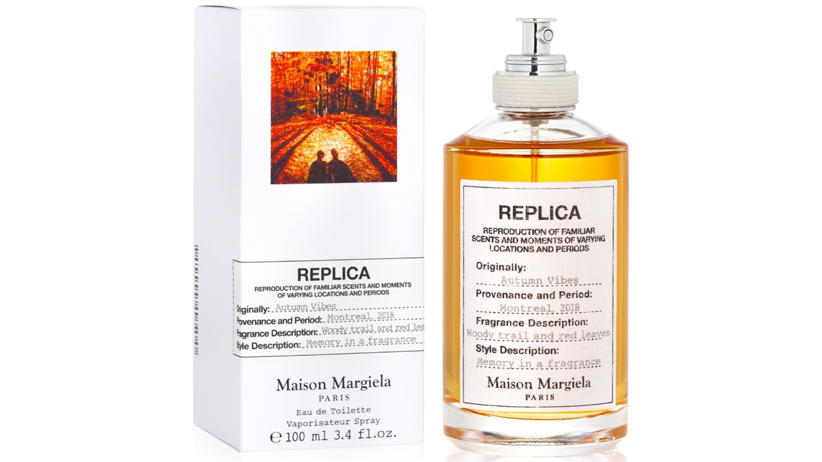 Maison Margiela Replica By The Fireplace Set Perfume 30ml + 3.4oz