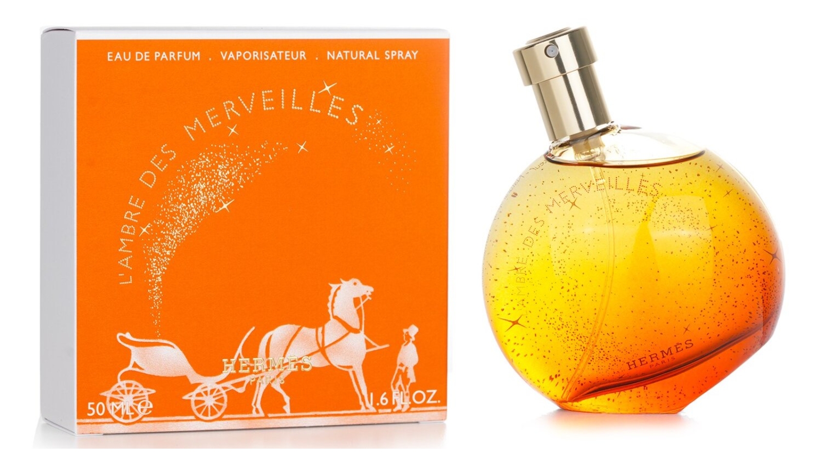Hermes L'Ambre Des Merveilles Eau De Parfum Spray - 50ml/1.6oz