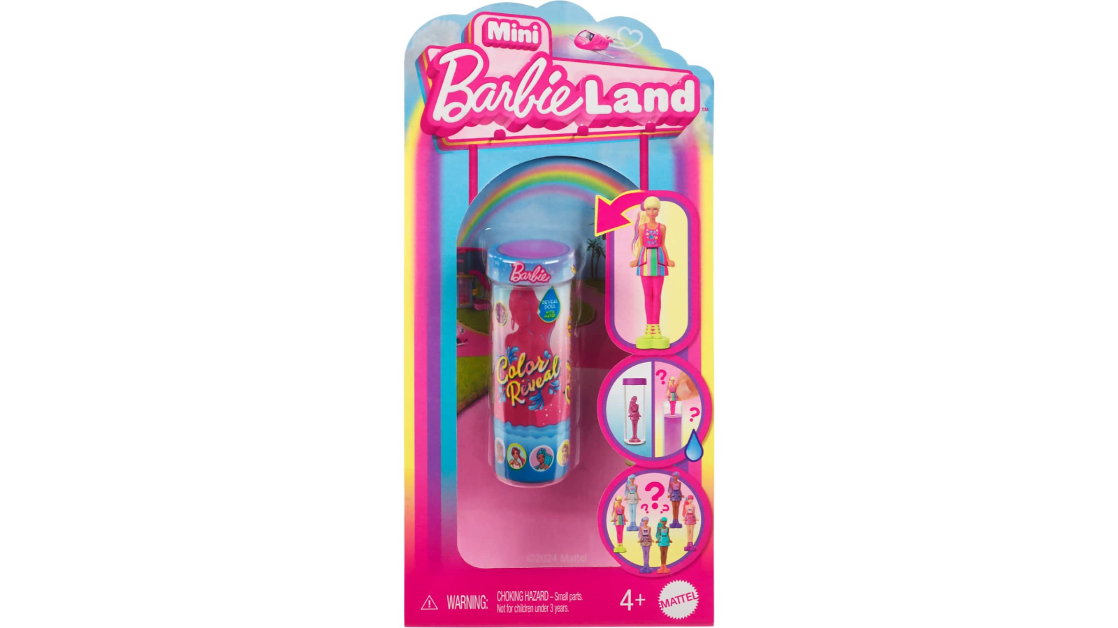 Barbie 1.5inch Mini Barbieland Doll with Surprise Water Reveal
