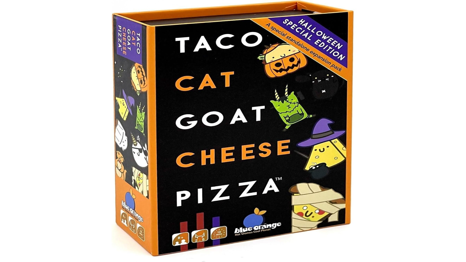 Blue Orange Games Taco Cat Goat Cheese Pizza Halloween Edition