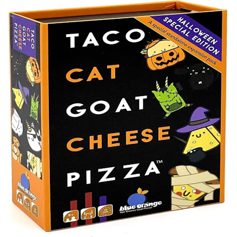 Blue Orange Games Taco Cat Goat Cheese Pizza Halloween Edition