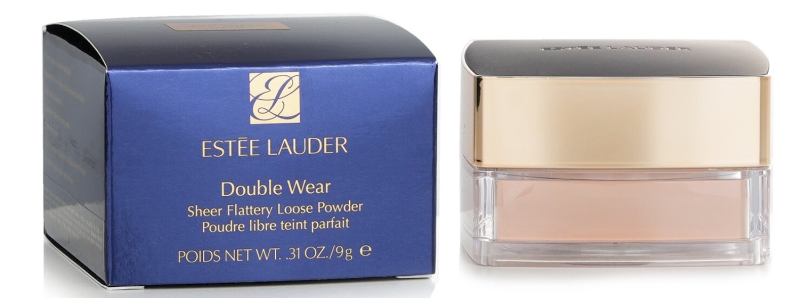 Estee Lauder Double Wear Sheer Flattery Loose Powder - No. Light Medium Matte - 9g/0.31oz