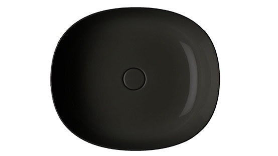 Parisi Pod 500mm Bench Basin - Matte Black