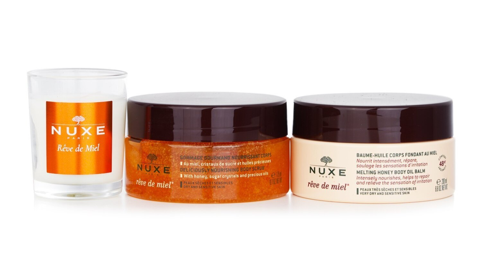 Nuxe Honey Lover - Set of 3