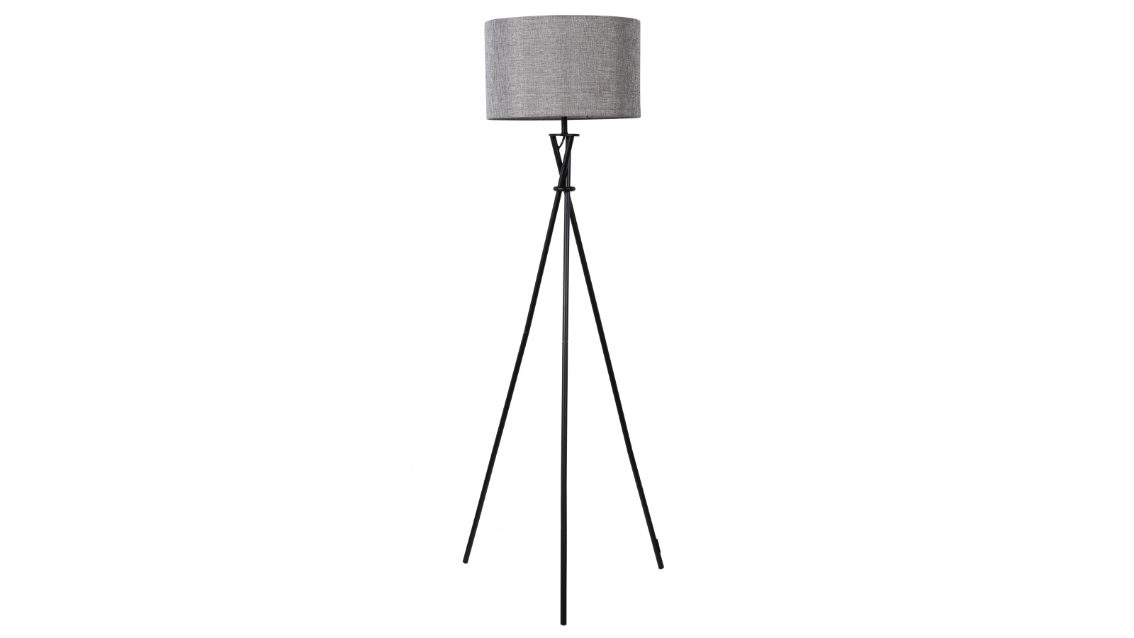 Sherwood Tripod Grey Floor Lamp