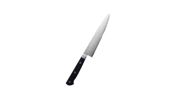 Toshu Giken Plywood Handle Hammered 12cm Petty Knife 