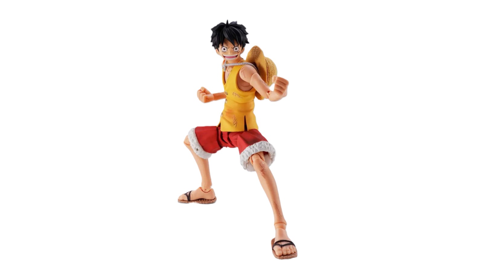 Tamashii Nations One Piece S.H.Figuarts Monkey D. Luffy Marineford Action Figure