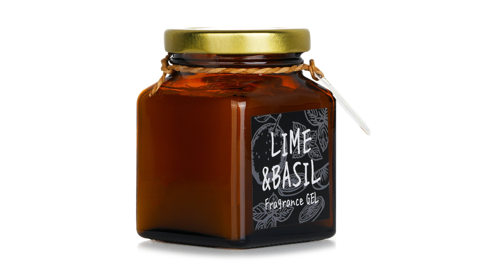 John's Blend Lime and Basil Fragrance Gel - 135g-2