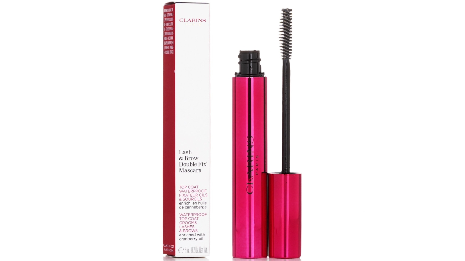 Clarins Lash and Brow Double Fix Mascara - No. Clear - 8ml/0.2oz