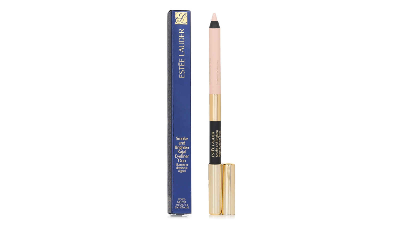 Estee Lauder Noir/Cream Smoke and Brighten Kajal Eyeliner Duo - 0.5g/0.02oz