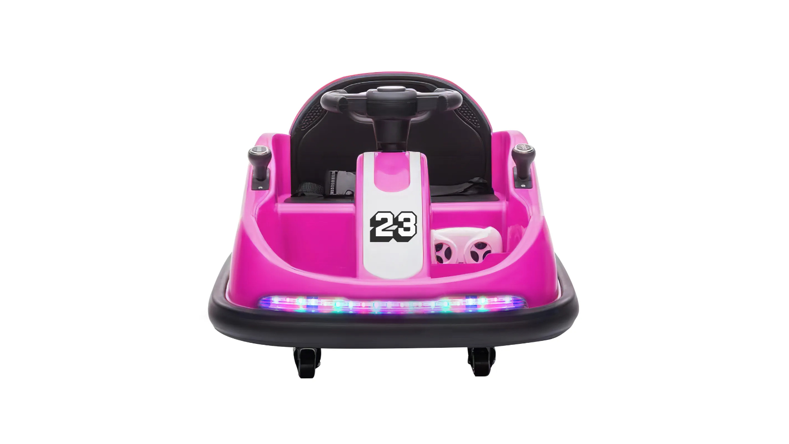 Kidbot Kids Bumper Car with Remote Control Electric Ride on Toy Pink Harvey Norman