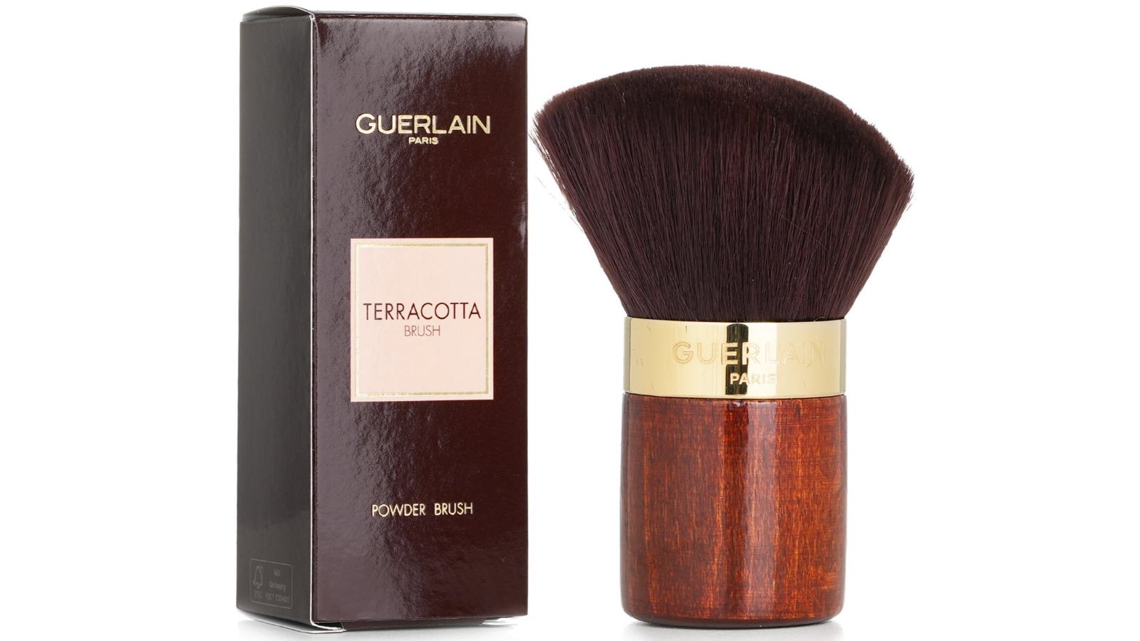 GUERLAIN Terracotta Kabuki Brush – Make-up Pinsel Für Foundation, Mit Massage-Effekt