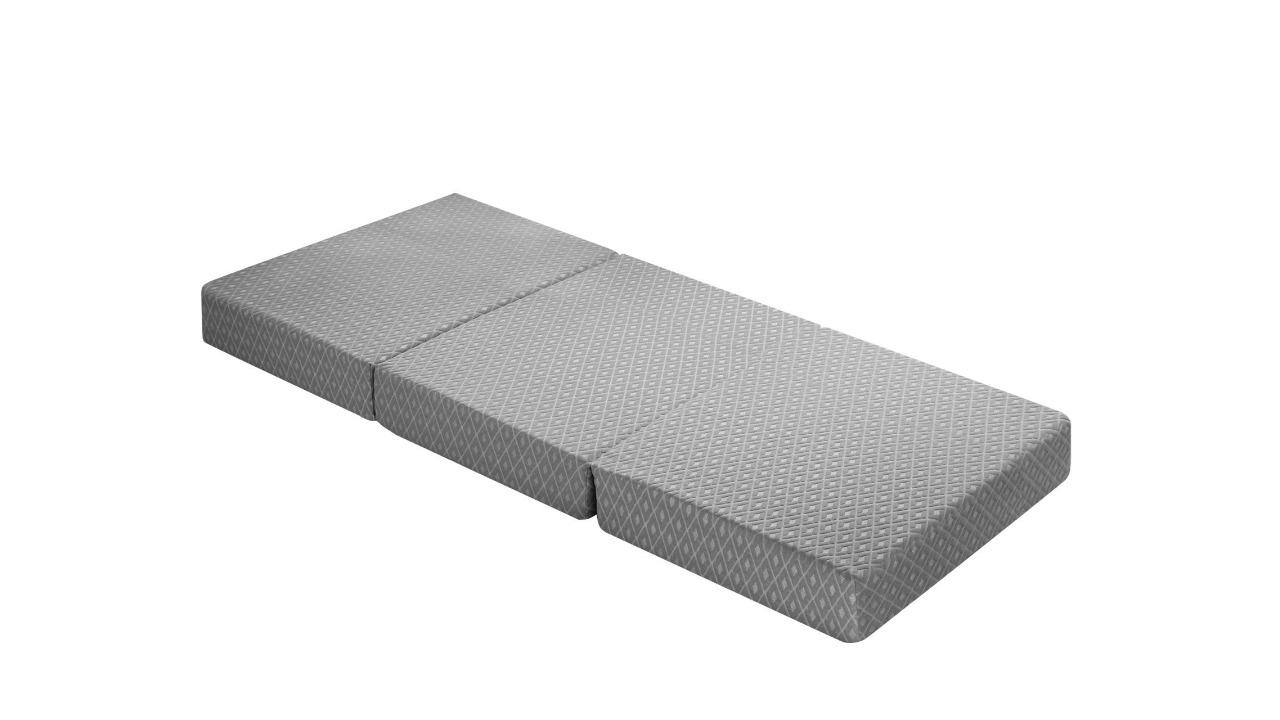 Luxdream Trifold Foam Mattress Sofa Bed Floor Mat - Dark Grey