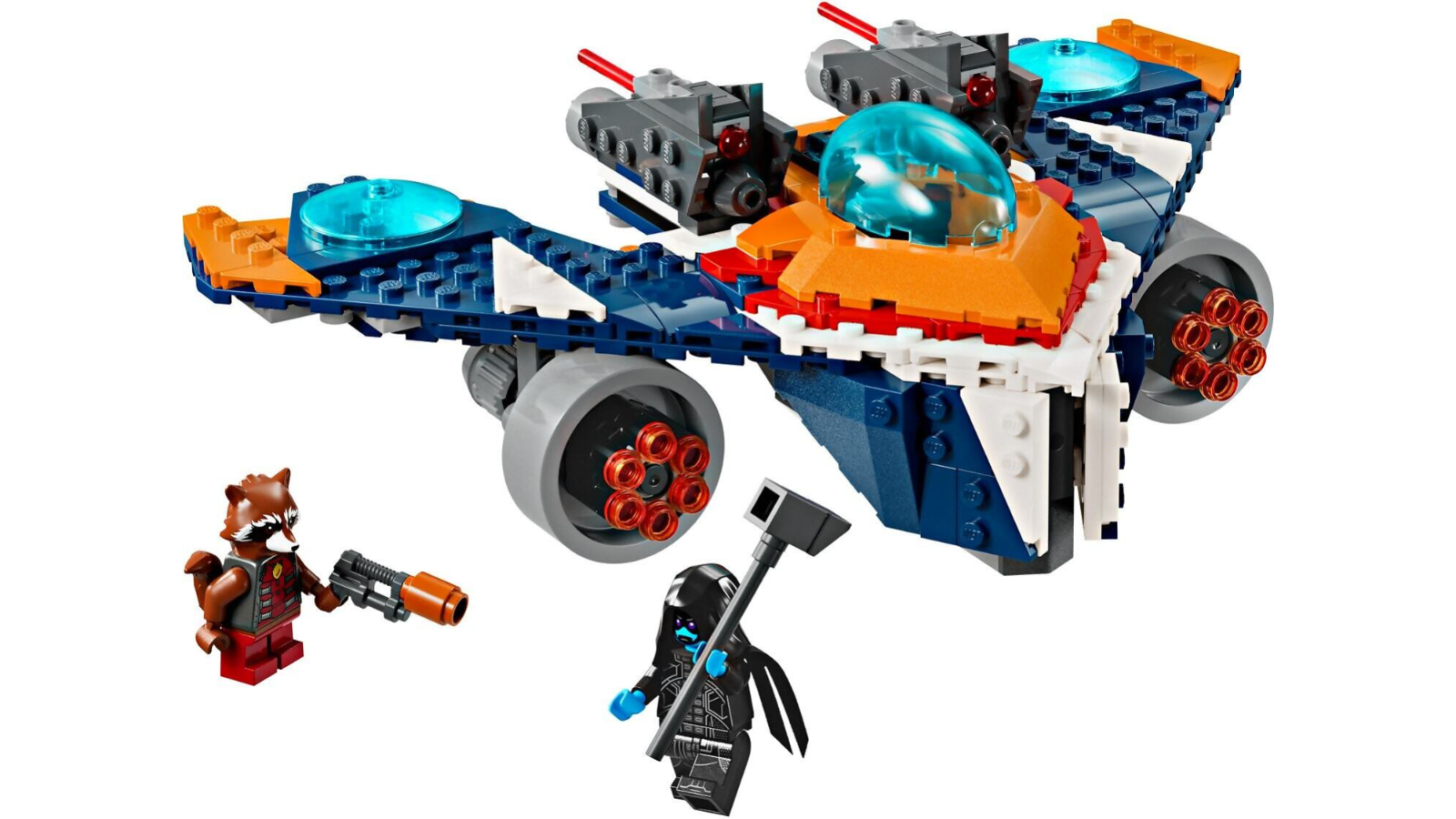 Lego 76278 Super Heroes Marvel Rocket Warbird vs. Ronan