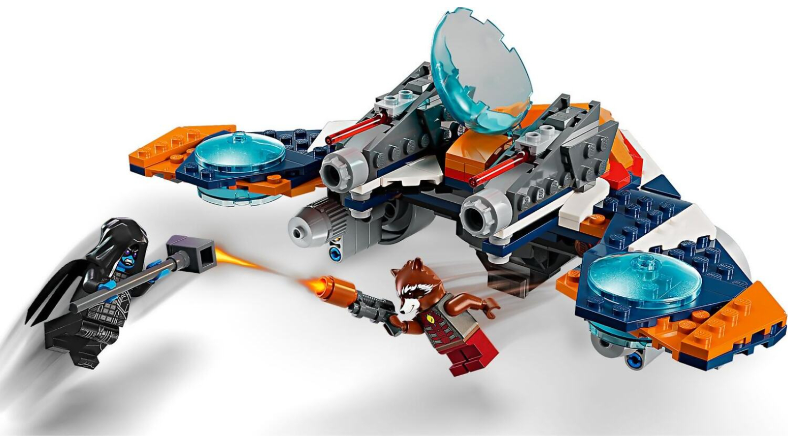Lego 76278 Super Heroes Marvel Rocket Warbird vs. Ronan | Harvey