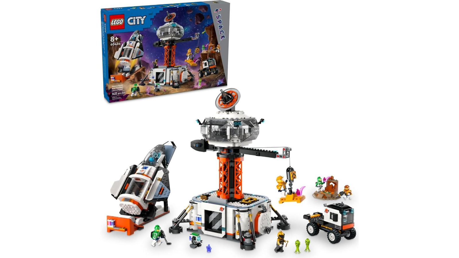 アクチェータ Lego 60434 City Space Base and Rocket Launchpad | Harvey Norman