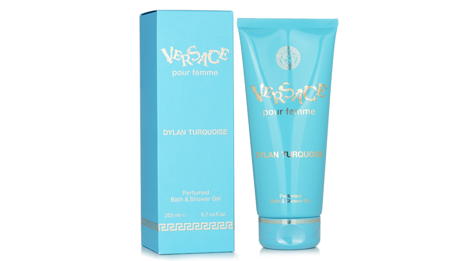 Versace Pour Femme Dylan Turquoise Perfumed Bath and Shower Gel - 200ml/6.7oz