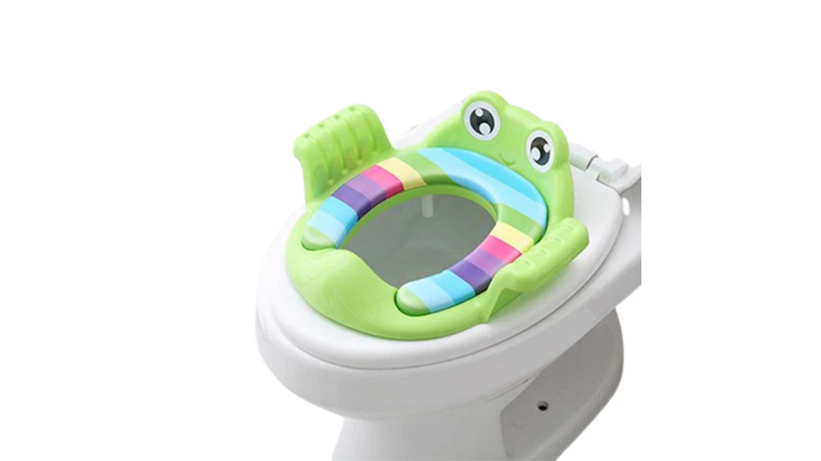 NNEOBA Removable Baby Toilet Training Seat with Armrest - Green