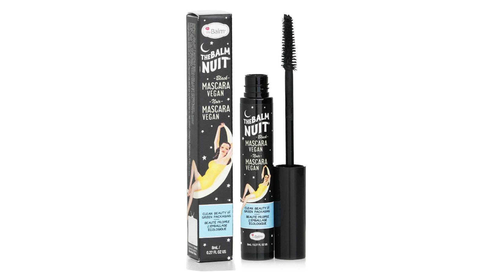 TheBalm Nuit Black Mascara Vegan - 8ml/0.27oz