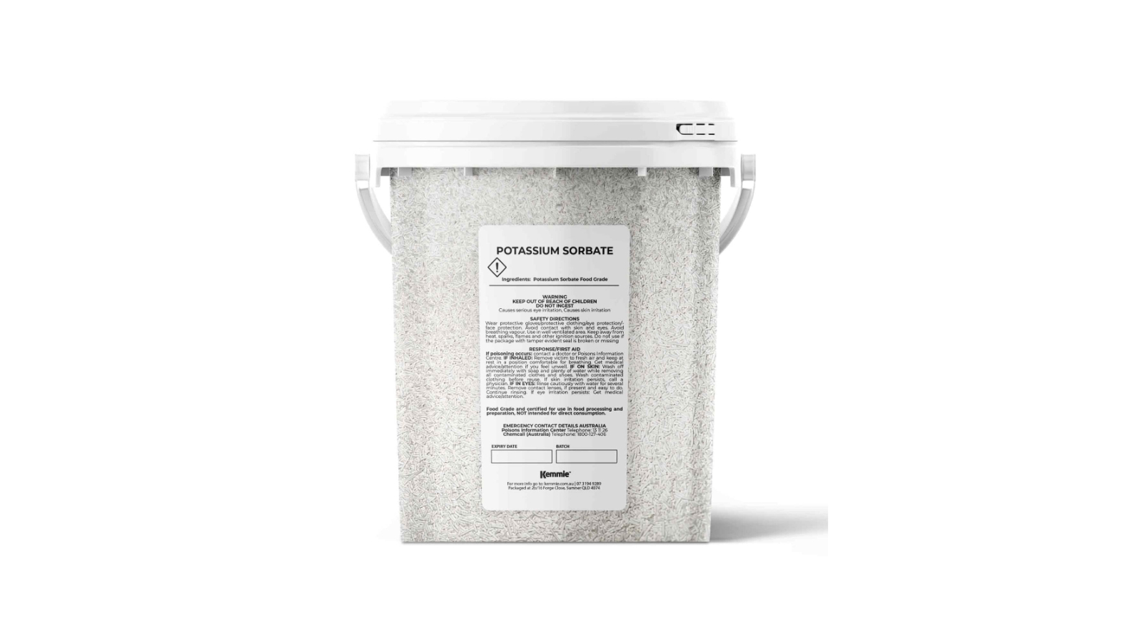 Kemmie Potassium Sorbate Food Grade Granule Tub - 500g