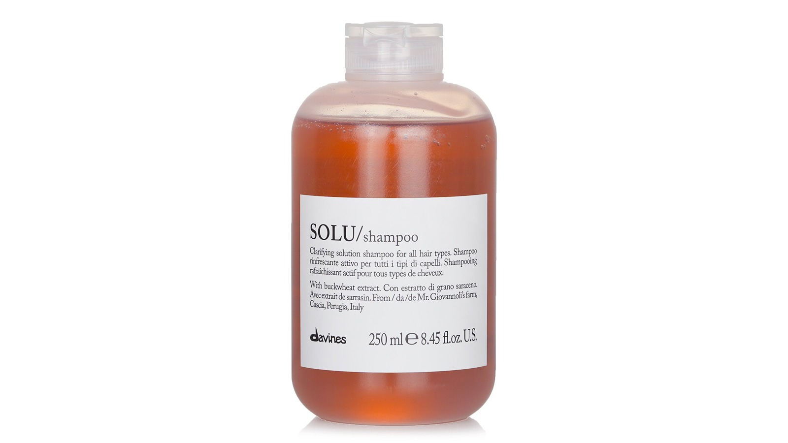 Davines Solu Clarifying Solution Shampoo - 250ml