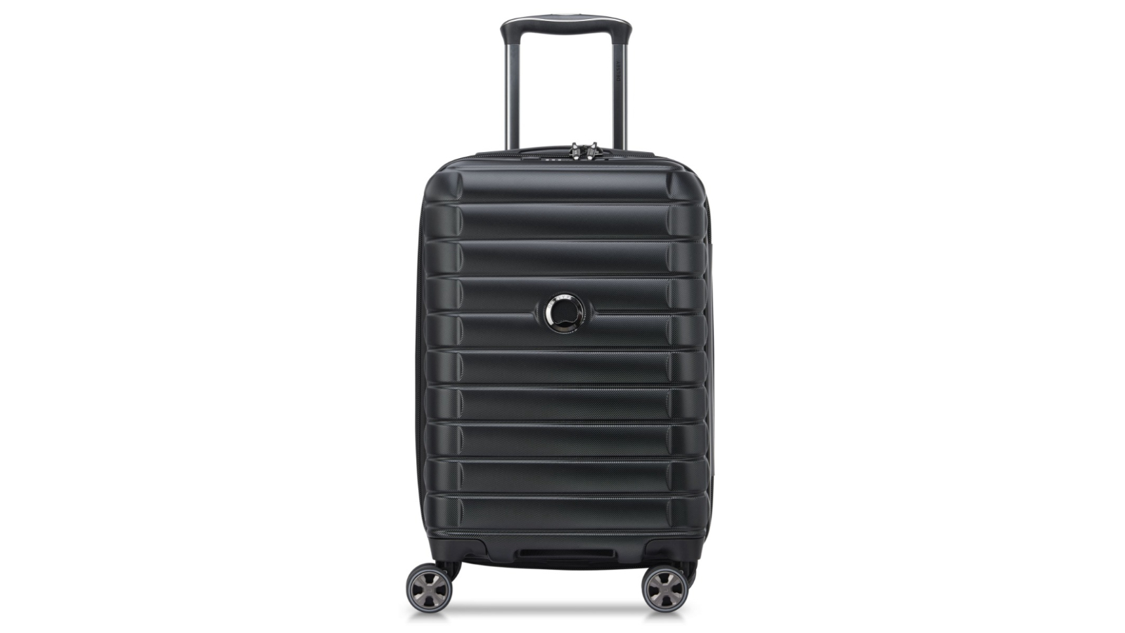 Delsey 55cm Shadow 5.0 Val Cabin Trolley - Black