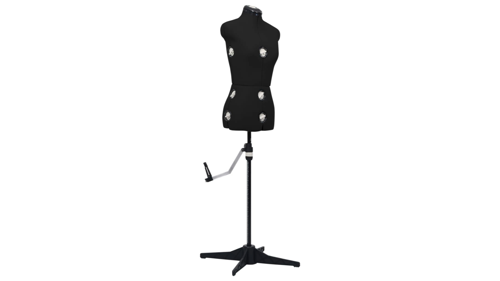 vidaXL Adjustable Small Dress Female Form - Black