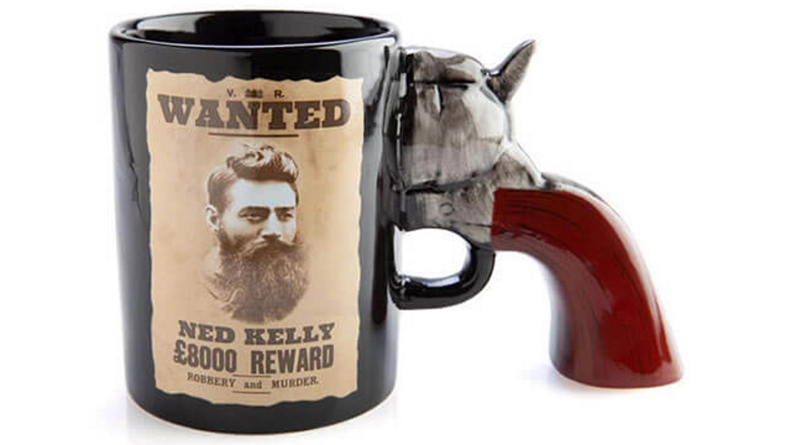 3D Handle Mug - Ned Kelly